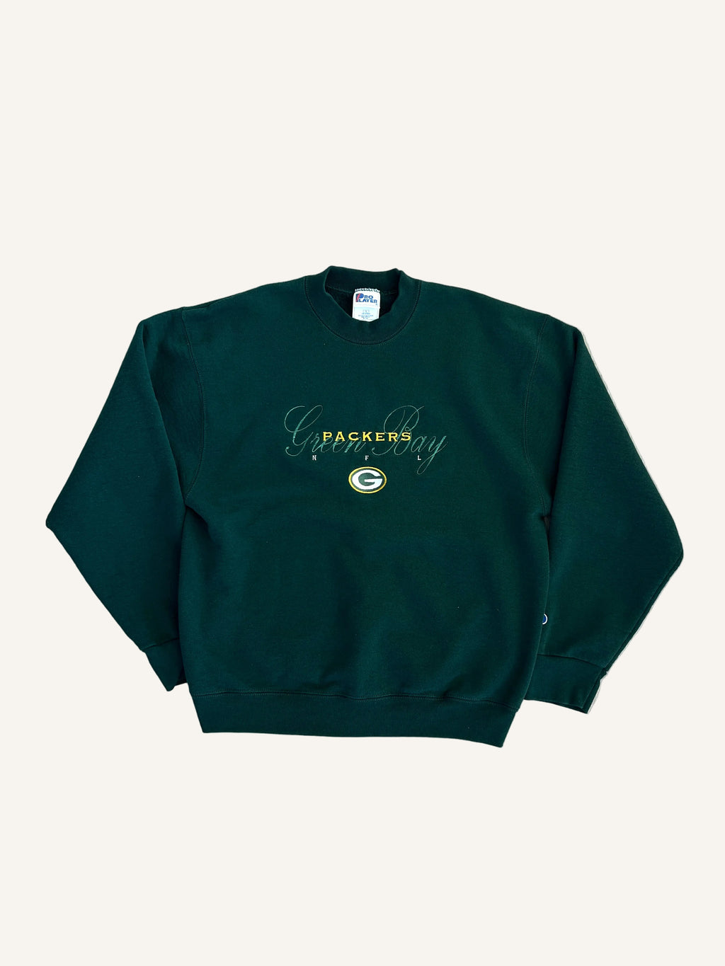 Vintage Green Bay Packers '90s Crewneck Sweatshirt - L