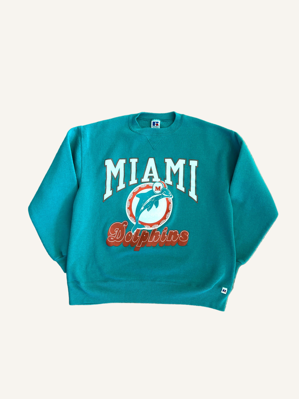 Vintage Miami Dolphins '90s Crewneck Sweatshirt - L