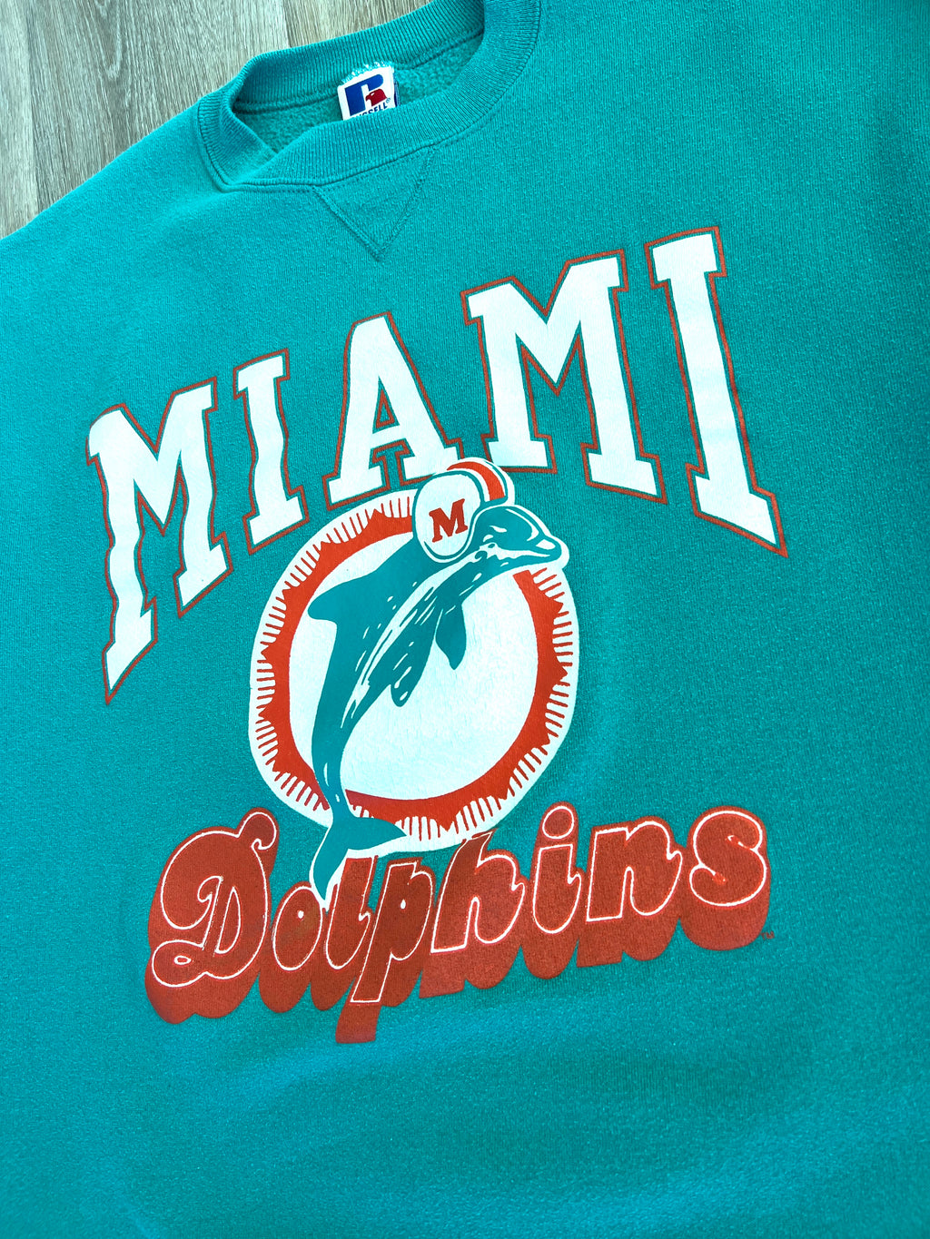 Vintage Miami Dolphins '90s Crewneck Sweatshirt - L