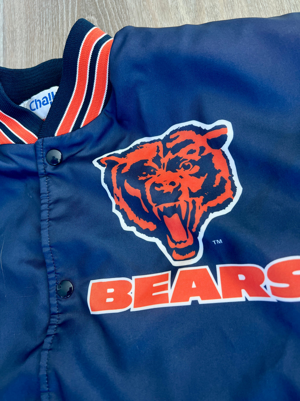Vintage Chicago Bears '80s Fanimation Windbreaker Jacket - L/XL