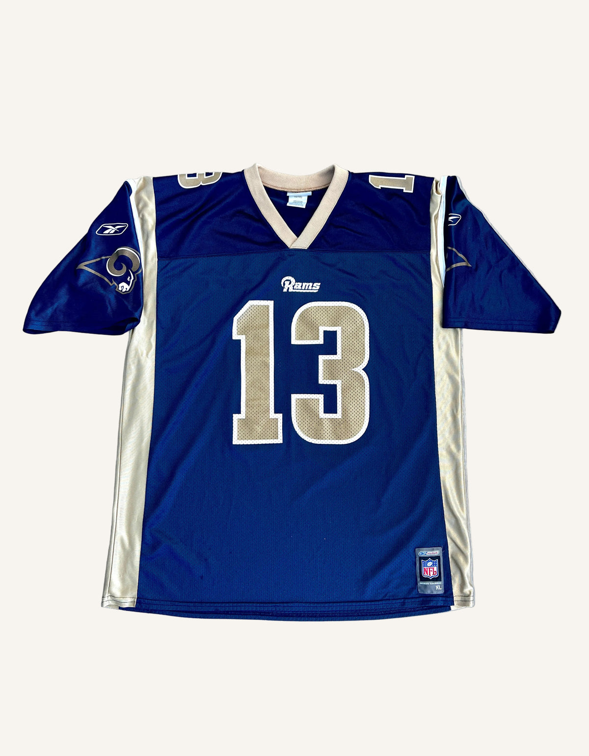 Vintage St. Louis Rams Kurt Warner '00s Reebok Jersey - XL