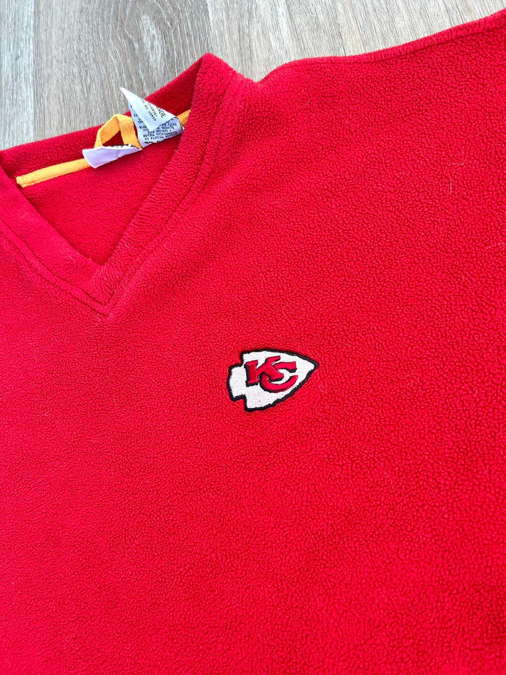 Vintage Kansas City Chiefs '90s Fleece Crewneck Sweatshirt - XL