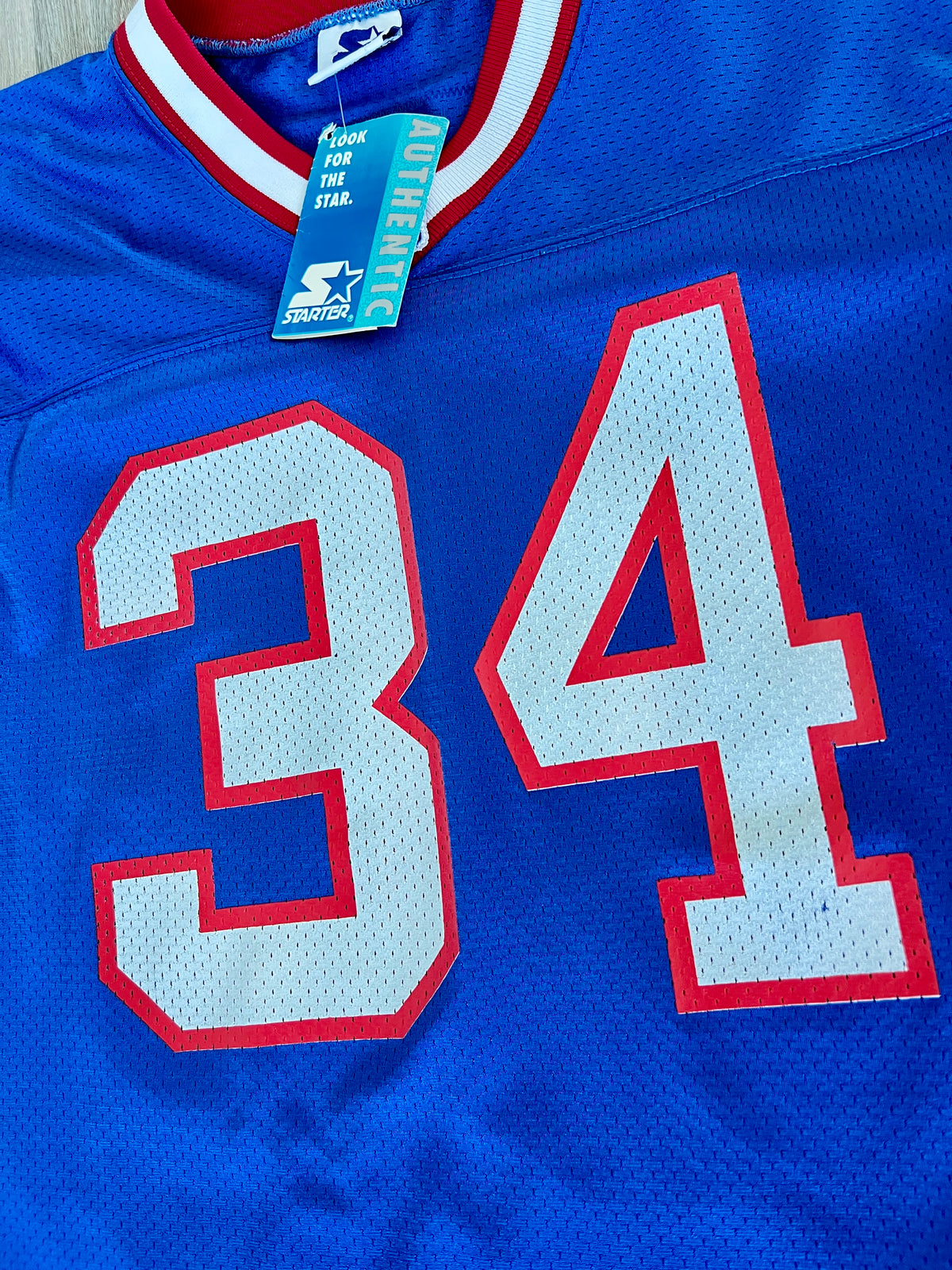 Vintage Buffalo Bills Thurman Thomas '90s Starter Jersey - L/XL